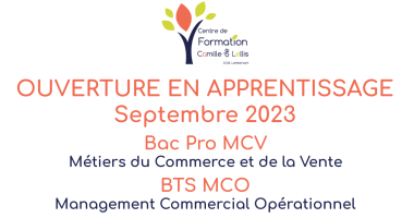 Ouverture en apprentissage 2023